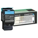 Toner LEXMARK C544X1CG C544/X544 - Cyan