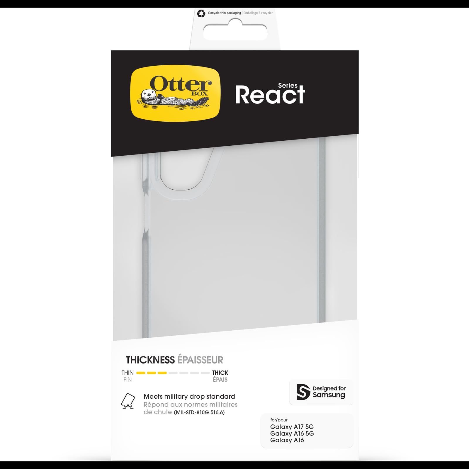 React Galaxy A17/A17 5G/A16/A16 5G clear