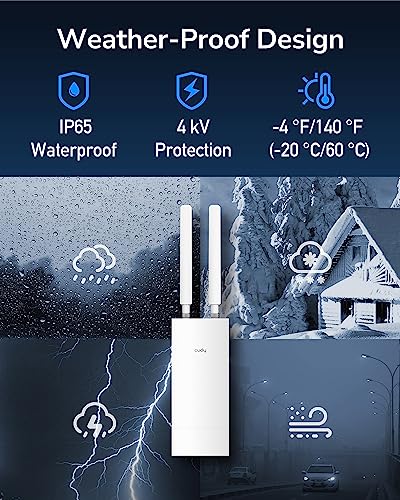 Cudy LT700 routeur sans fil Gigabit Ethernet Bi-bande (2,4 GHz / 5 GHz) 4G Blanc