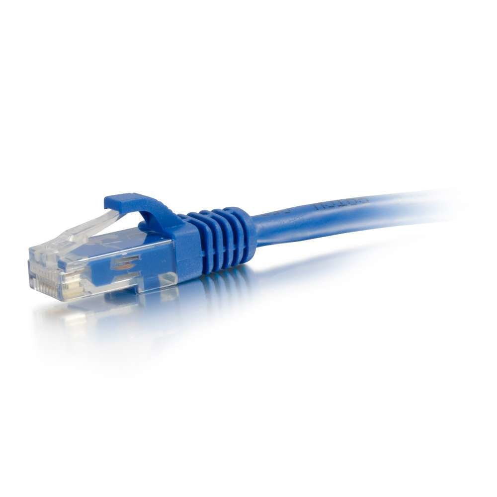 Cbl/1M Mlded/Btd Blue CAT5E PVC UTP PAT