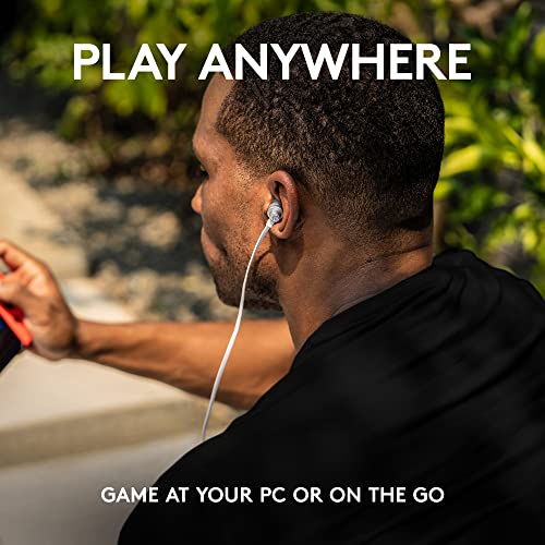 LOGITECH G G333 Earphones with mic in-ear wired 3.5 mm jack white for Oculus Quest 2 256 GB Quest 2 64 GB