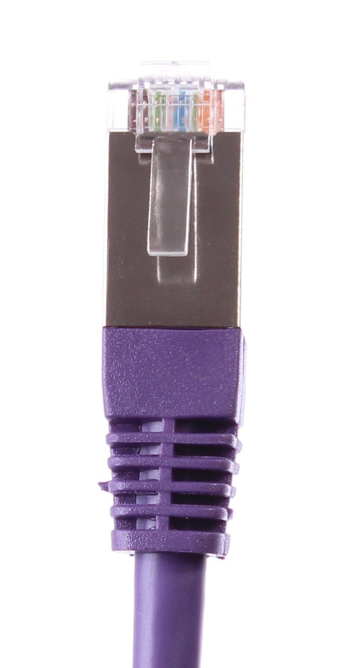 rj45 patch cord cat 6 ftp purple 10 m