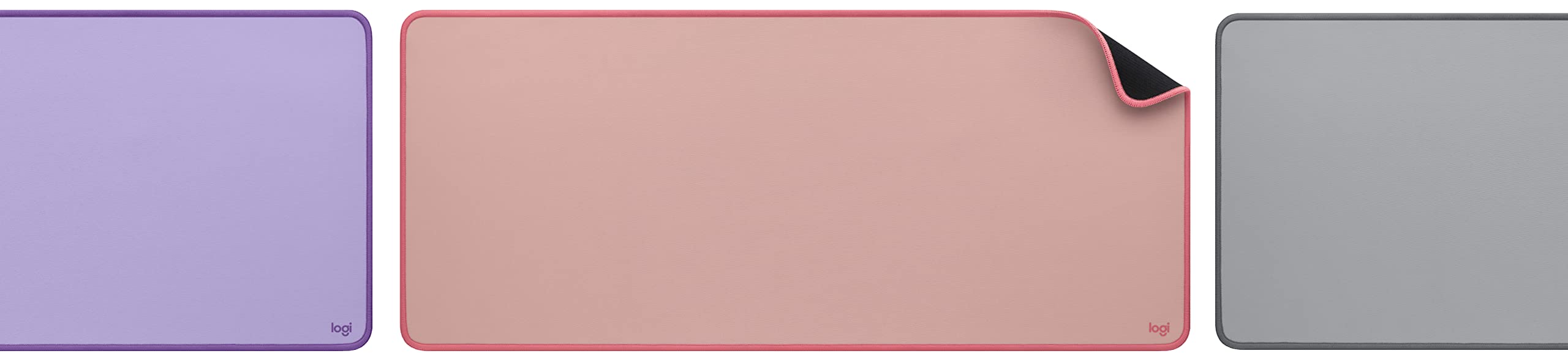 LOGITECH Desk Mat Studio Series Mouse pad dark rose