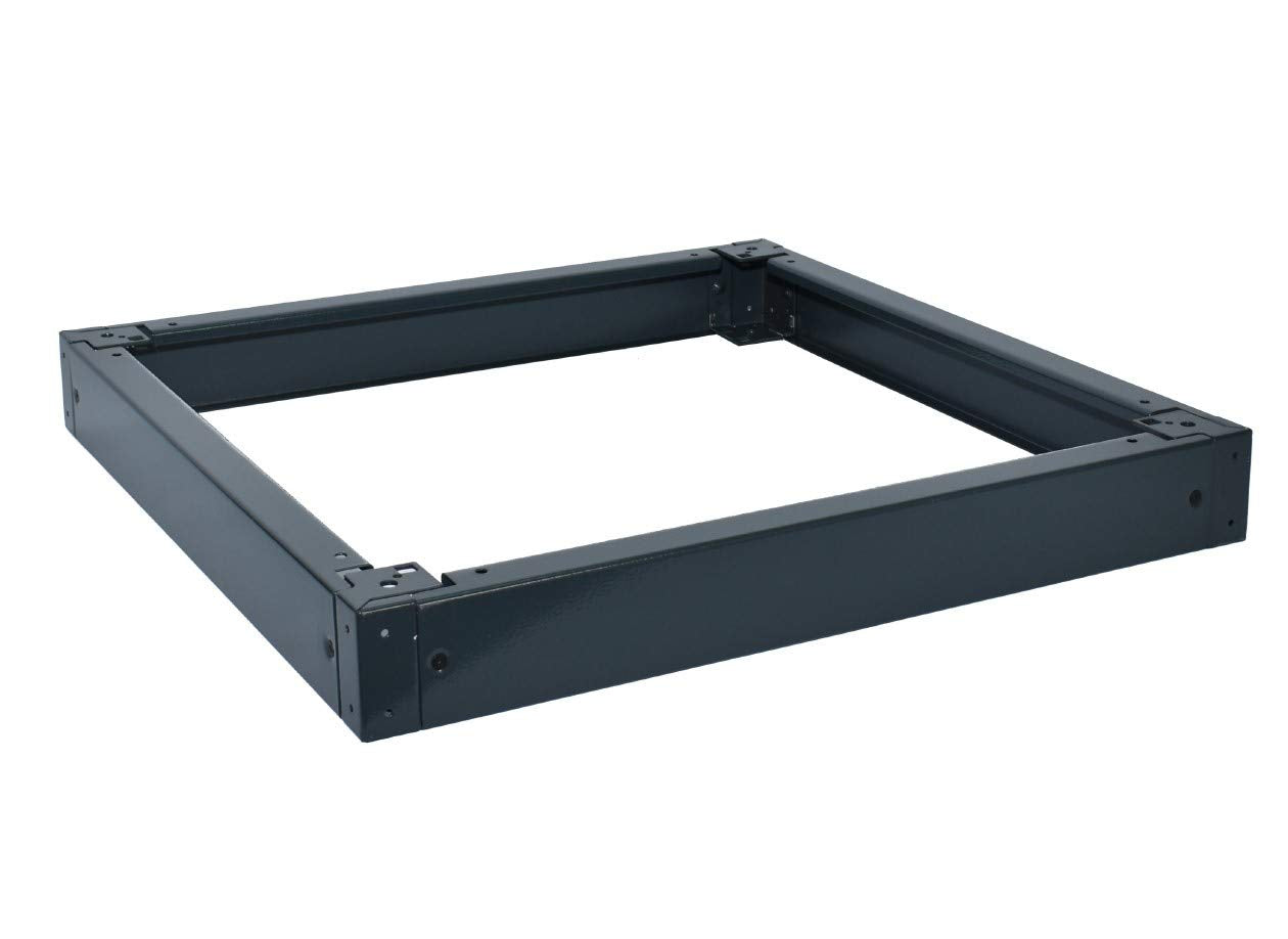 LEGRAND Socle métallique hauteur 100mm pour baie Linkeo largeur 600mm, profondeu