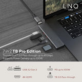 LINQ Hub multiport LQ48012 HDMI, Thunderbolt for MacBook