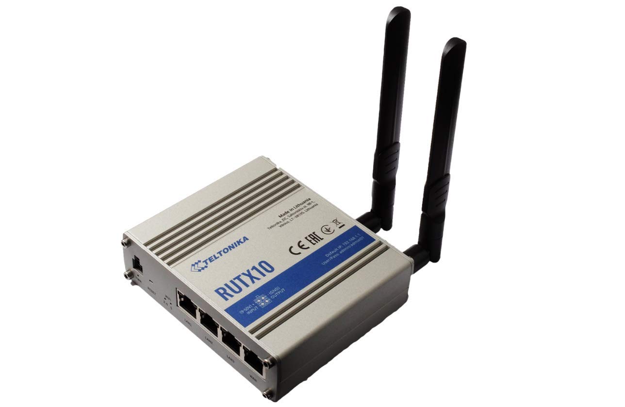 TELTONIKA NETWORKS RUTX10 Ethernet WiFi Bluetooth router