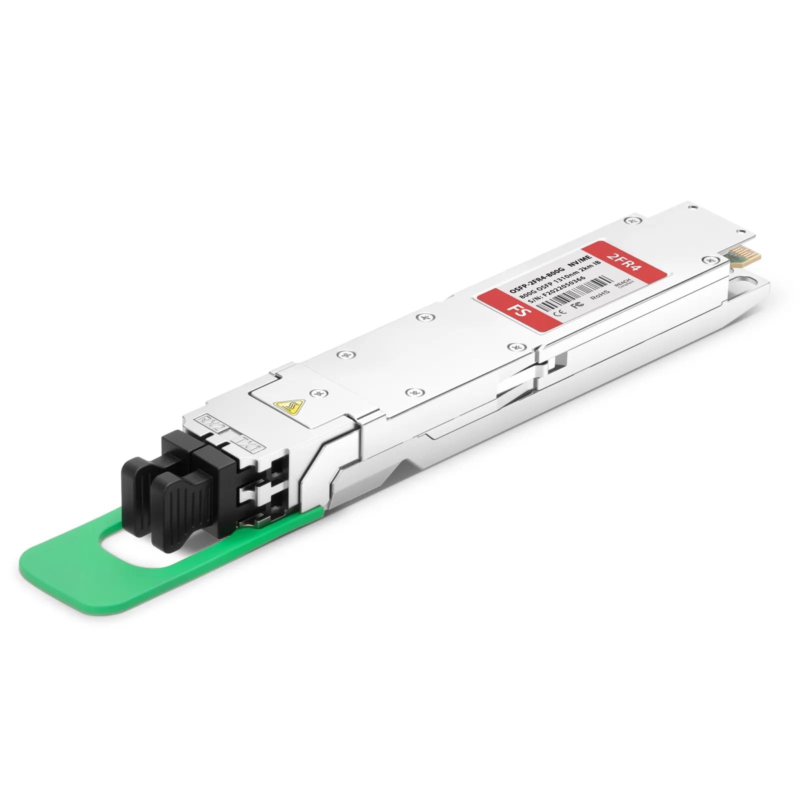 NVIDIA twin port transceiver 800Gbps 2