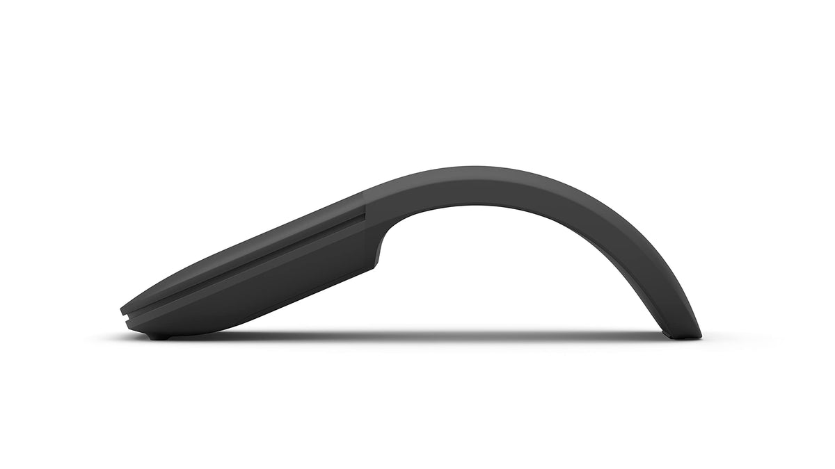 MICROSOFT Surface - Arc Mouse - Souris Arc Bluetooth 4.1 - 2 Boutons - Sans fil - 2 Piles AAA incluses - Noir
