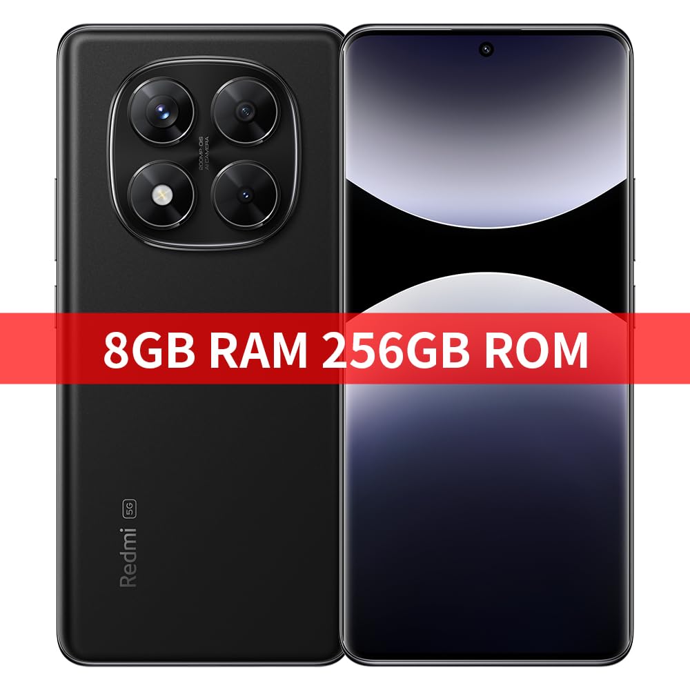 Xiaomi Redmi Note 14 Pro 5G (Double Sim - 6.67", 256 Go, 8 Go RAM) Noir