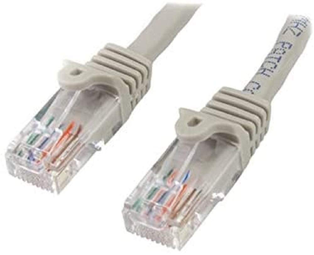 7m Gray Snagless Cat5e Patch Cable