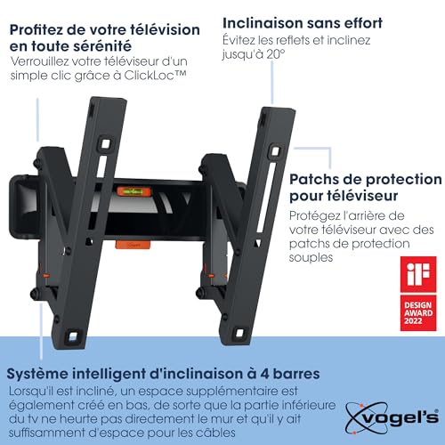 VOGEL S Support écran mural inclinable TVM 3215