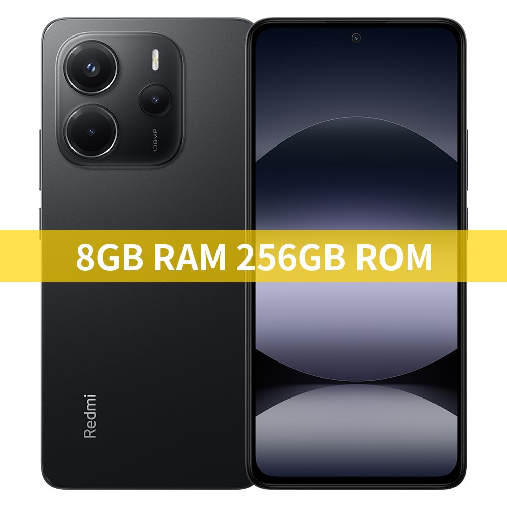 Xiaomi Redmi Note 14 4G (Double Sim - 6.67", 256 Go, 8 Go RAM) Noir