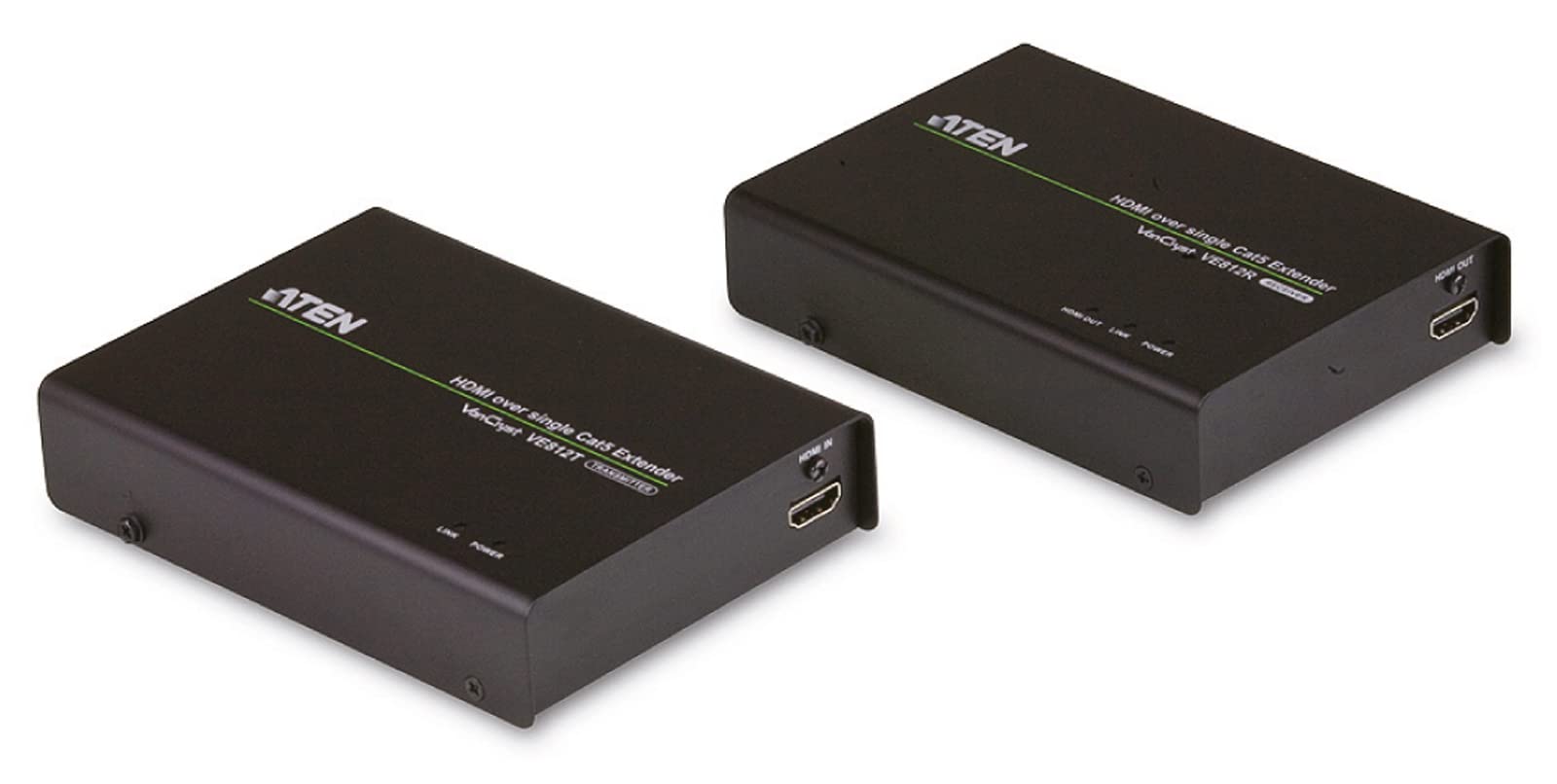 ATEN Extension HDBaseT HDMI (4K@100m) - (HDBaseT Classe A) - 4096 x 2160 pixels - Émetteur et récepteur AV - 100 m - Avec fil - Compatibilité 3D - HDCP