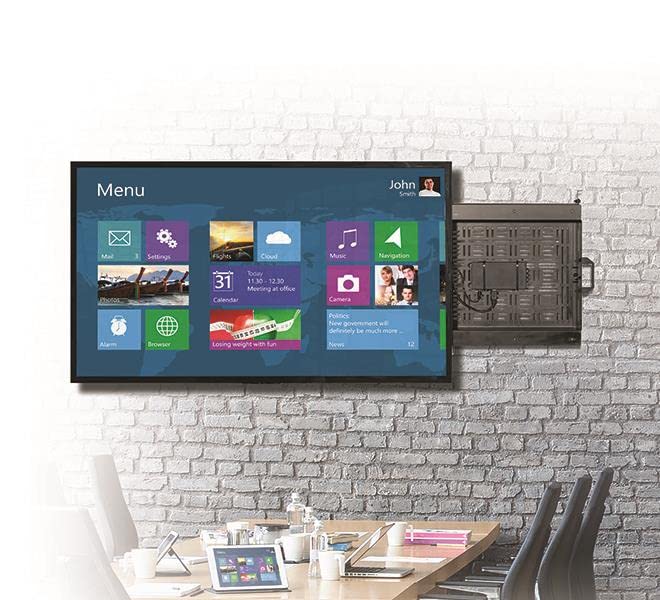 Flat Screen Wall Mount with Slide-Out AV