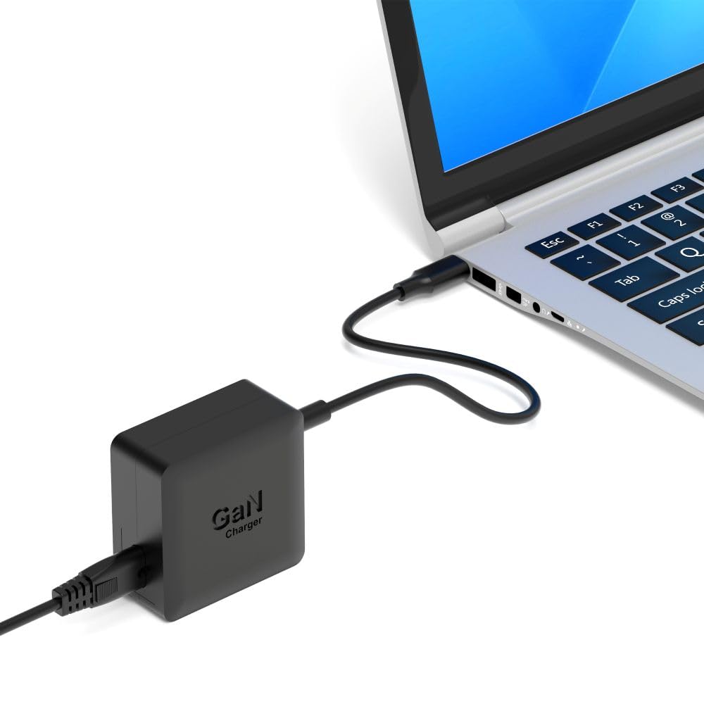 PORT DESIGNS Power Supply GaN 65W - TYPE C - AC CABLE - EU