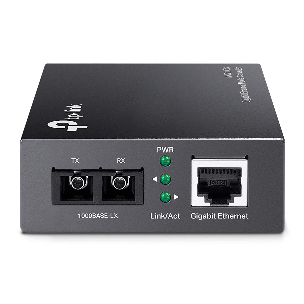 RJ45 to single-mode SC fiber Converter