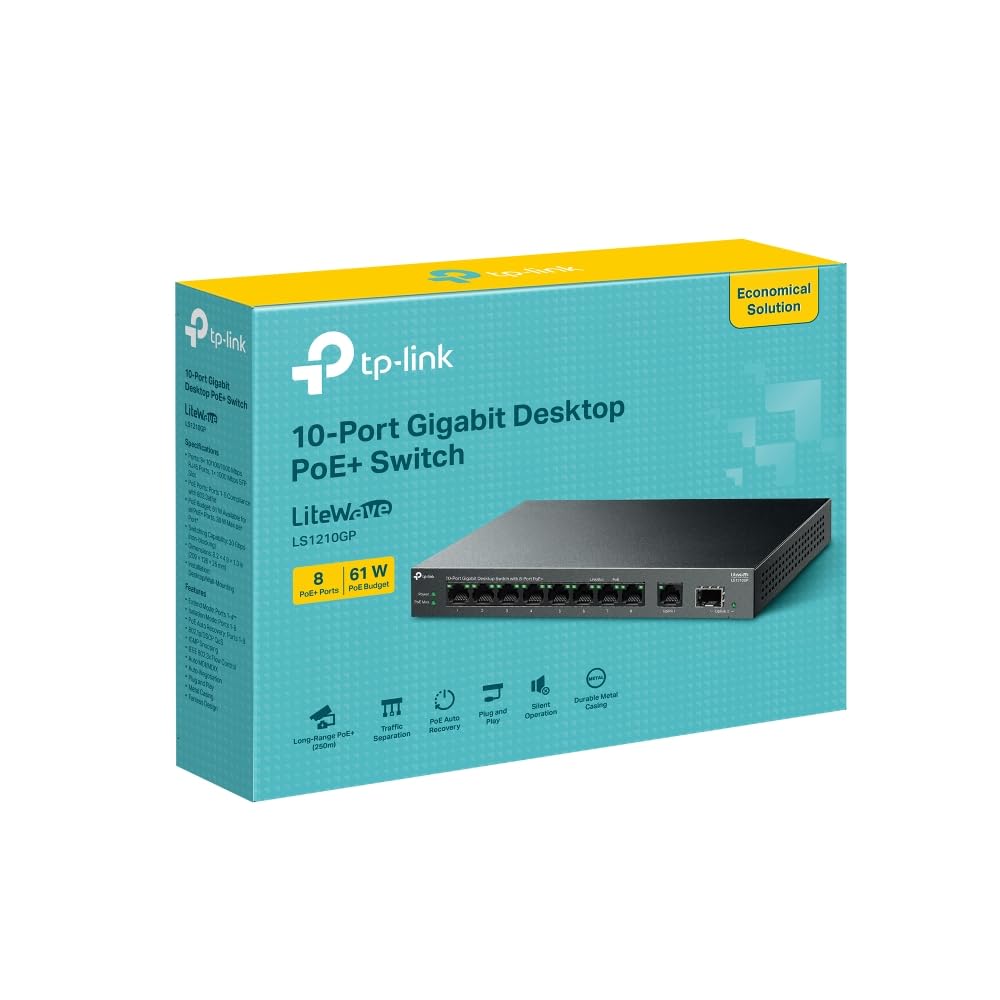 10-Port Gigabit Desktop Switch
