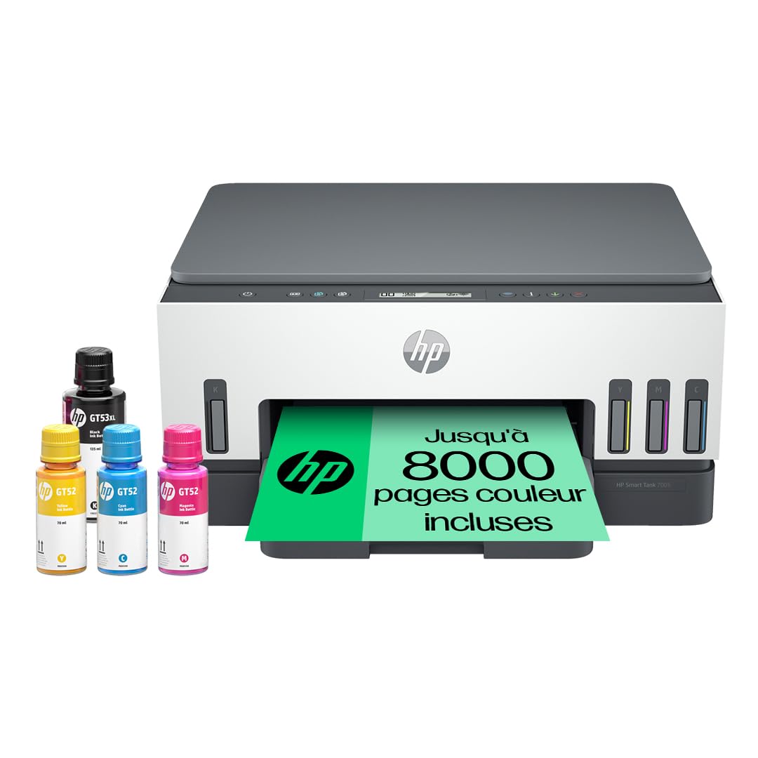 HP Smart Tank 7005 All-in-One MFP colour inkjet refillable A4 15ppm Print 250sheets USB Bluetooth imprimante Wi-Fi multifonction