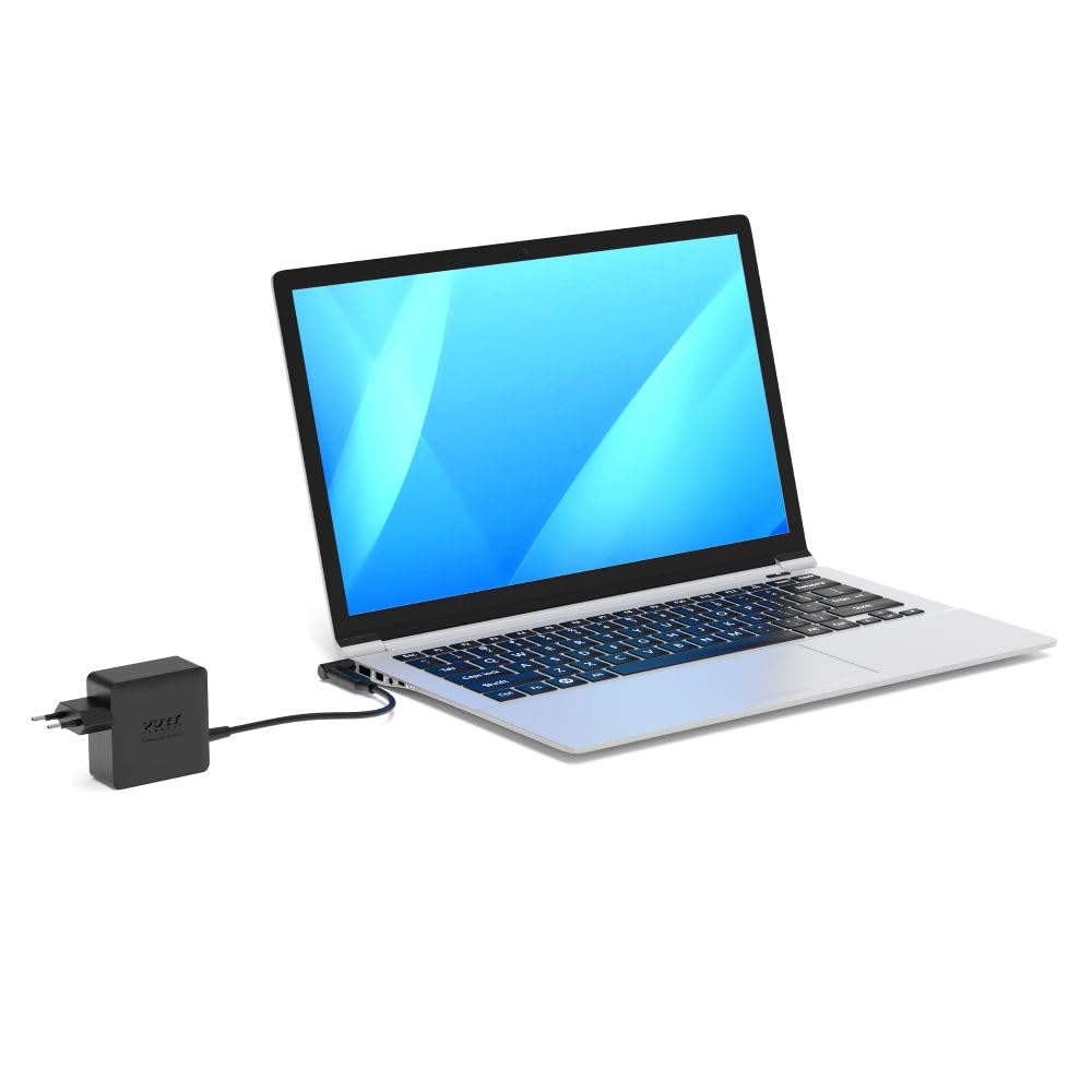 PORT DESIGNS Power Supply GaN 65W - PLUG IN - UNIVERSAL - EU