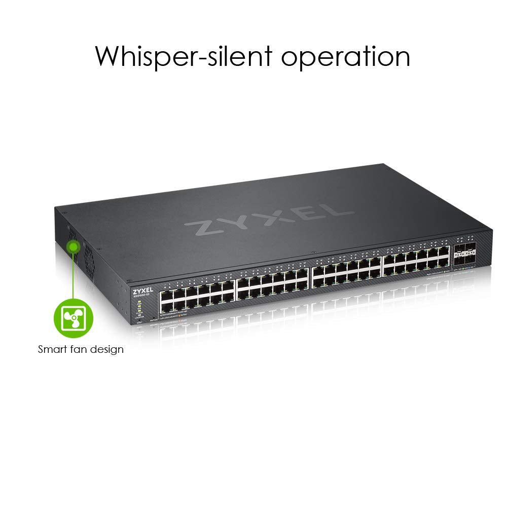 Zyxel XGS1930-52 - Switch Smart Administrable 48 ports Gbps RJ45 - 4 ports 10 Gb