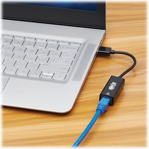 EATON USB-C USB-A to RJ45 Gigabit Ethernet Network Adapter 2xM/F USB 3.2 Gen 1 Black