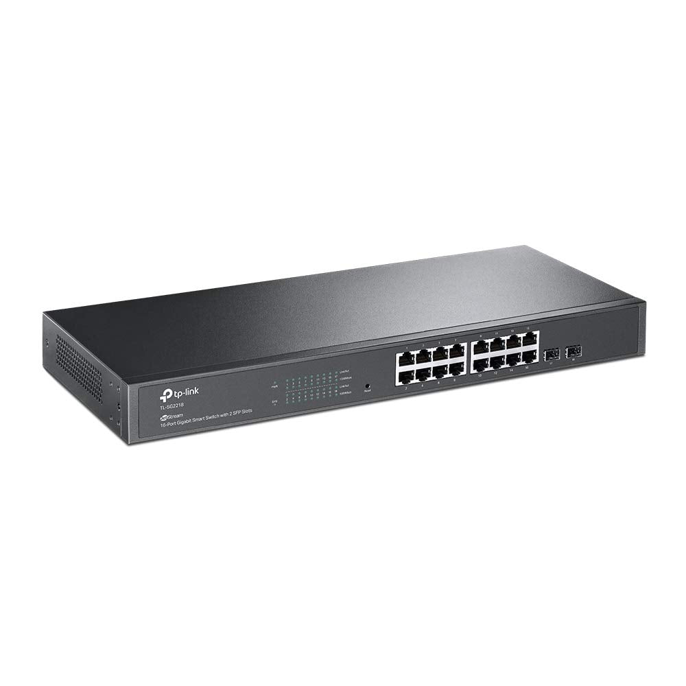 TP-Link JetStream TL-SG2218 commutateur réseau Géré L2/L2+ Gigabit Ethernet (10/100/1000) 1U Noir