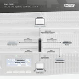 Digitus DN-170093 alimentation d'énergie non interruptible Double-conversion (en ligne) 1,5 kVA 8 sortie(s) CA