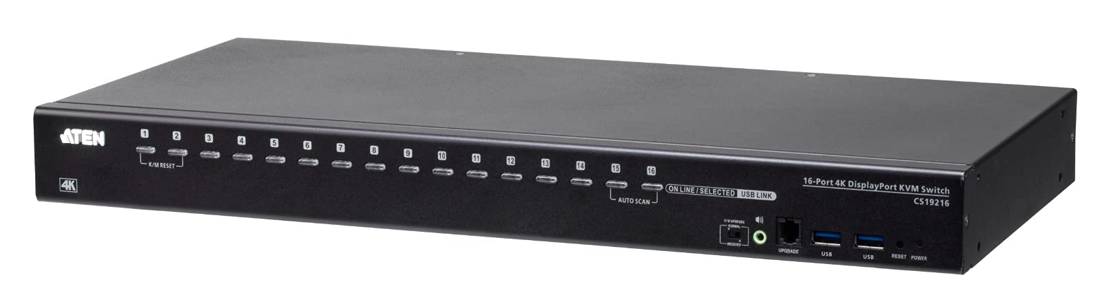 ATEN CS19216-AT-G commutateur écran, clavier et souris Noir