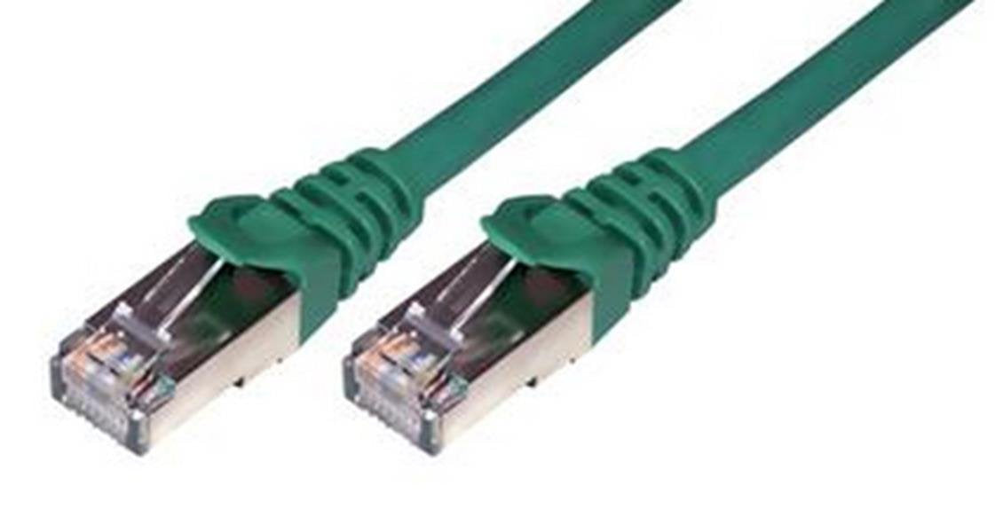 MCL Cordon de brassage RJ45 CAT 6 F/UTP - 1,50m vert