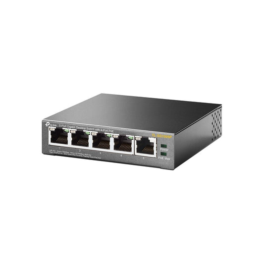 TP-LINK DS105GP Switch métal 5 ports Gigabit dont 4 PoE+  65