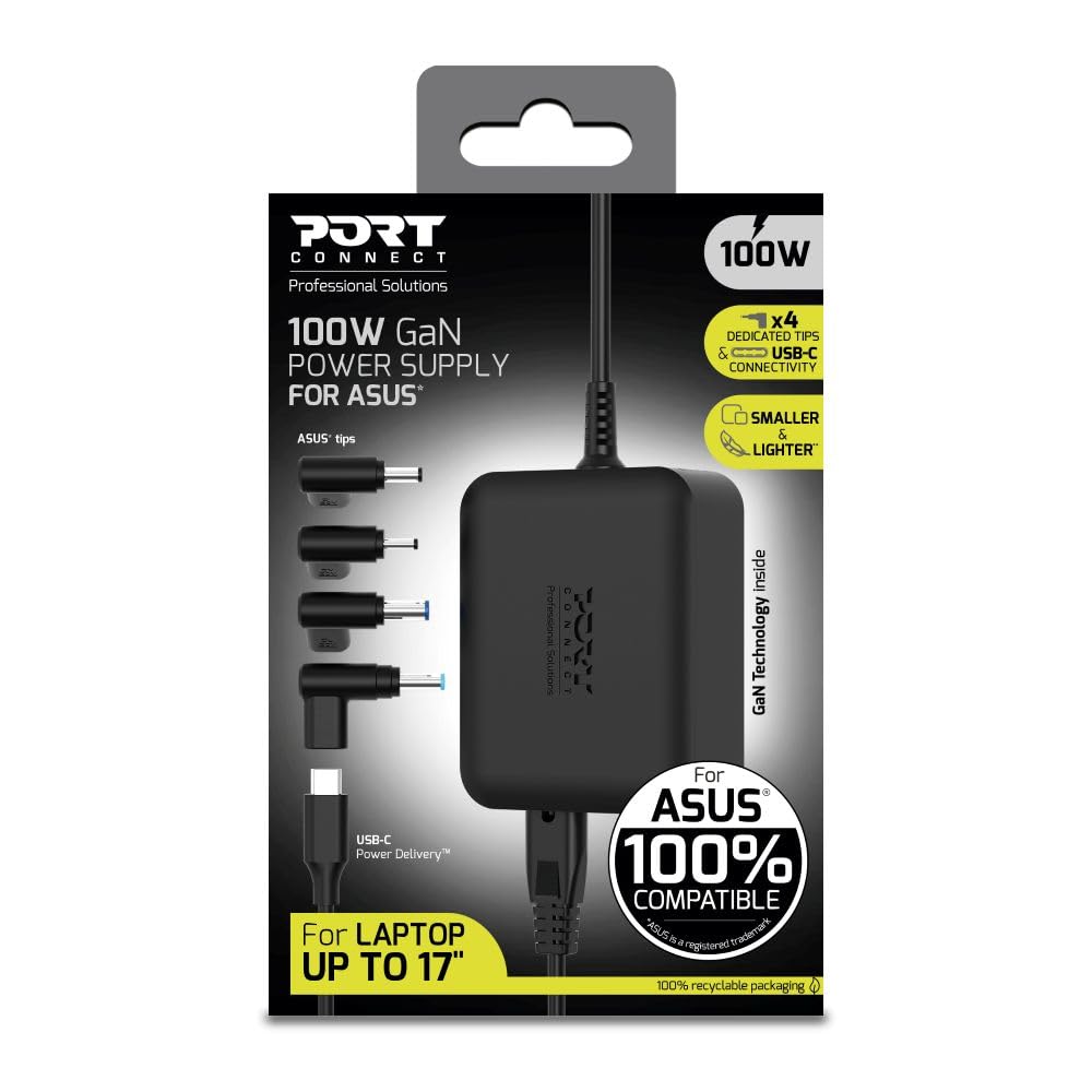 PORT DESIGNS Power Supply GaN 65W - ASUS - EU