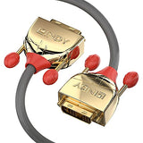 LINDY 20m DVI-D Dual Link Cable Gold Line Digital Dual Link Connector 24+1