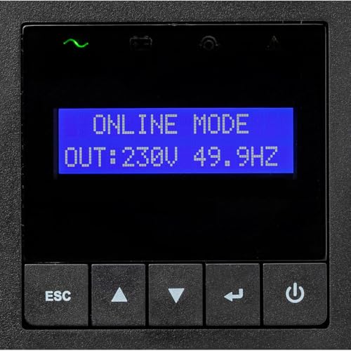 Eaton 9E3000IR alimentation d'énergie non interruptible Double-conversion (en ligne) 3 kVA 2700 W 7 sortie(s) CA