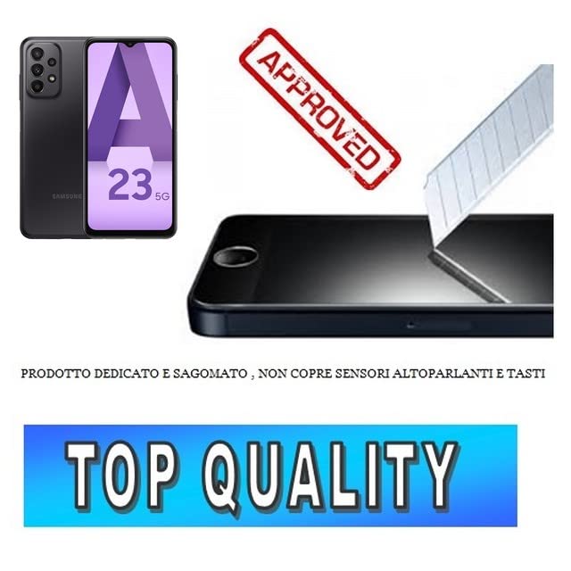 Verre Trempé Pour Samsung Galaxy A23 5G (9H, 0.33mm) Blister
