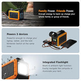 XTORM Lampe de poche 100 W et Powerbank 40.000 mAh