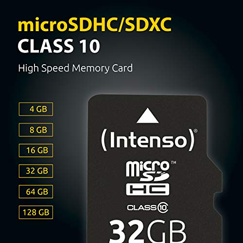 INTENSO Carte MicroSDXC Class 10 - 128 Go