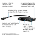 HP USB-C to USB-A Hub (SE)