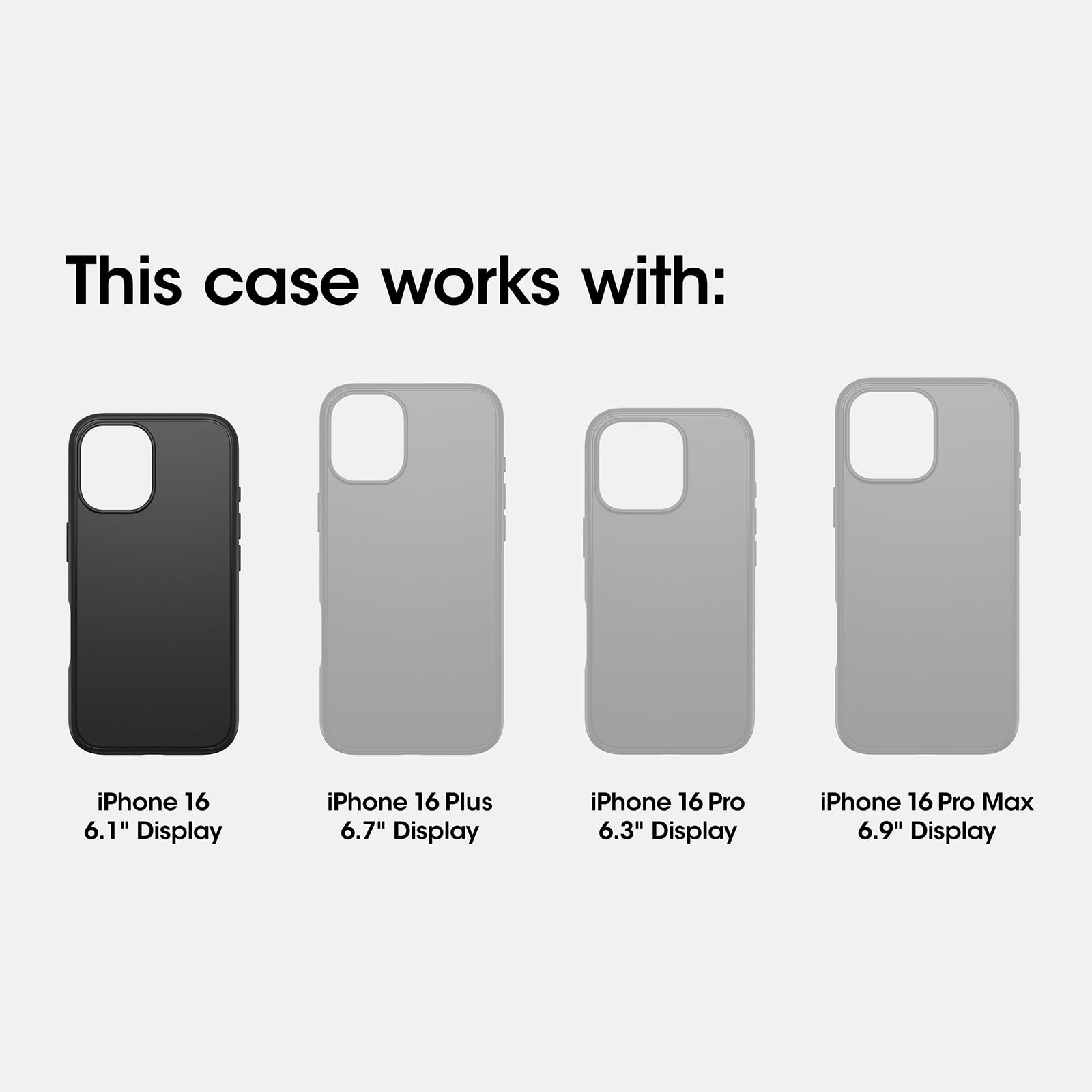 OtterBox React MagSafe iPhone 16 CLR