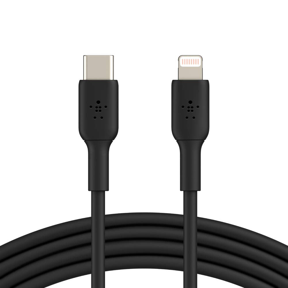 BELKIN BOOST CHARGE USB-C to Lightning Cable PVC 1M Black