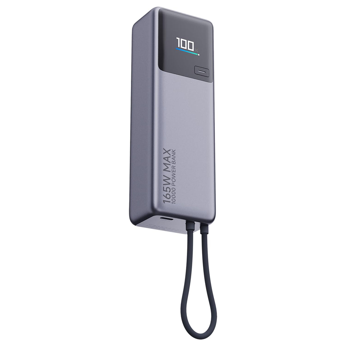 Xiaomi 165W Power Bank 10000 (Cable Intégré) Gris