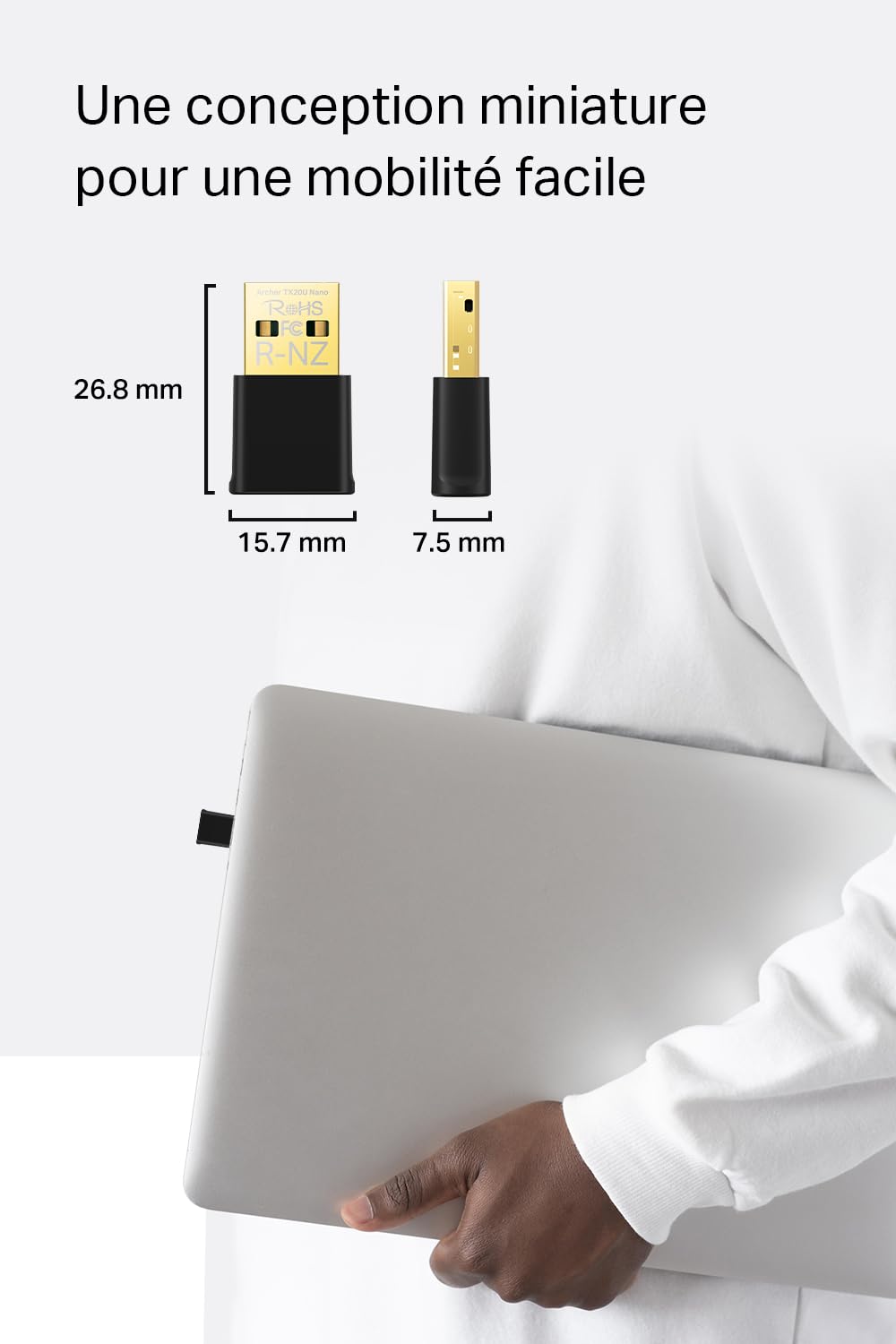 TP-LINK AX1800 Nano Dual Band Wi-Fi 6 USB Adapter