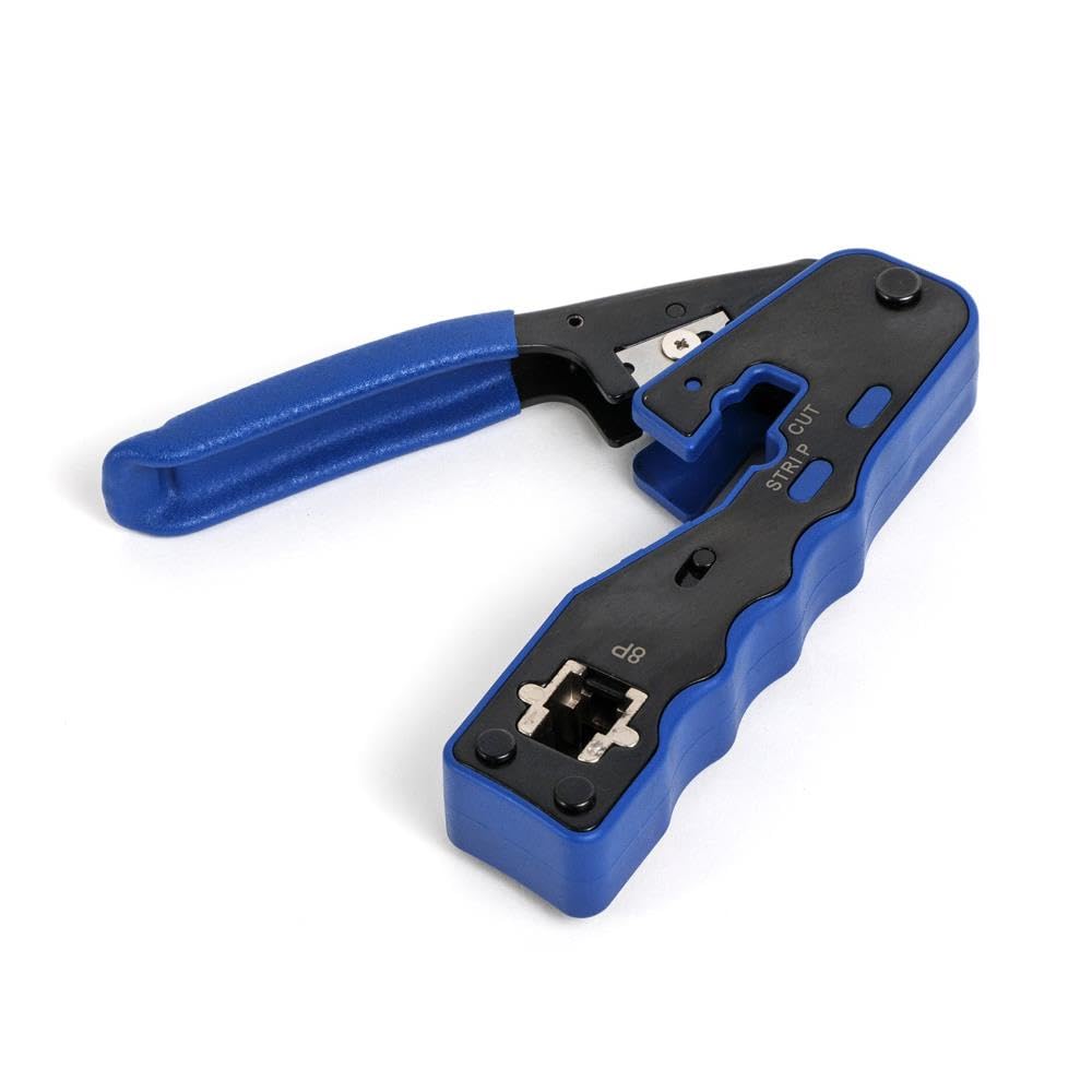 Digitus X-ML-EZ-TOOL Pince a sertir Noir, Bleu