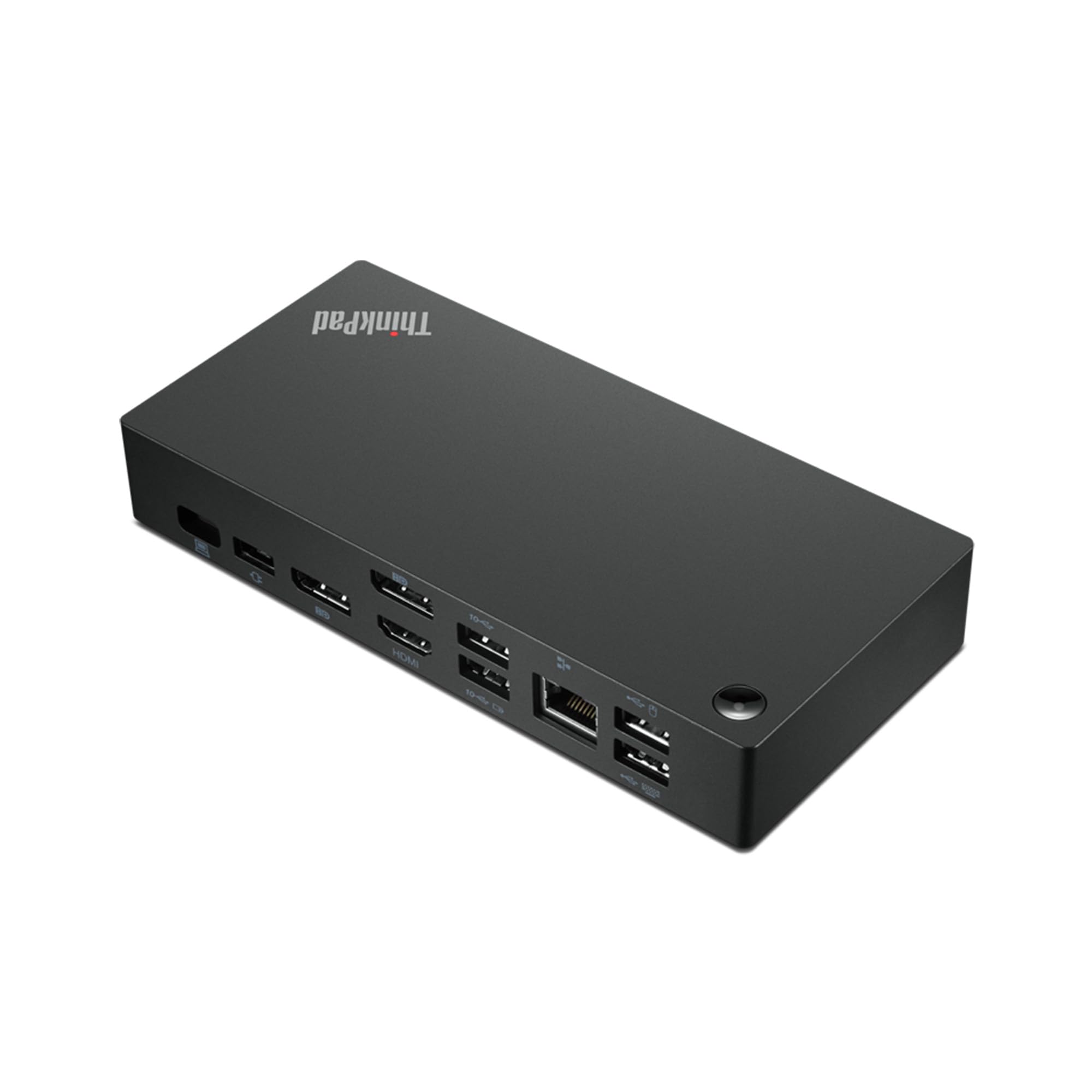 LENOVO ThinkPad Universal USB-C Dock - Station d accueil - USB-C - HDMI 2 x DP - GigE - 90 Watt - ThinkRed