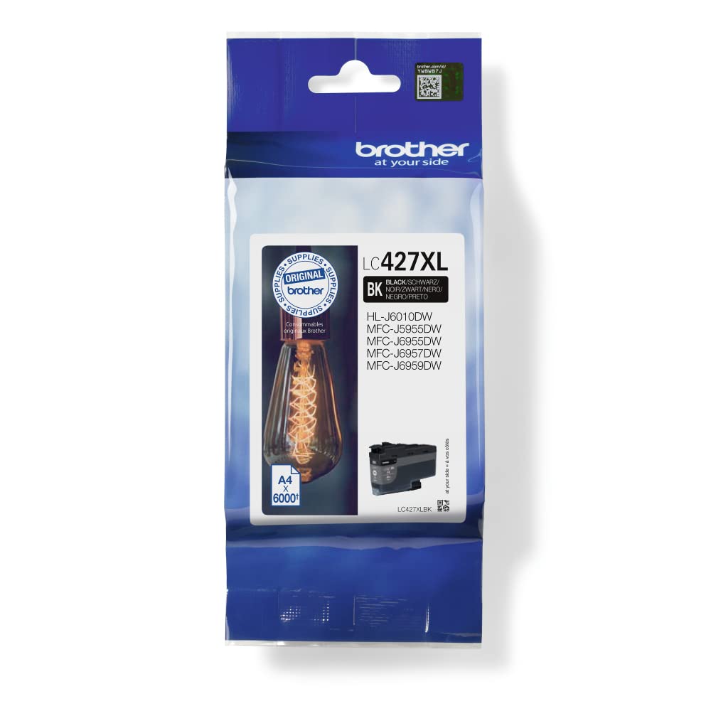 BROTHER Black Ink Cartridge - 6000 Pages