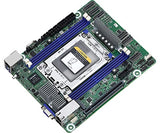 ASRock ROMED4ID-2T, 1xSKT SP3, AMD EPYC 7000, SoC, SATA, NVMe, 1xM.2, 2x10GbE, IPMI