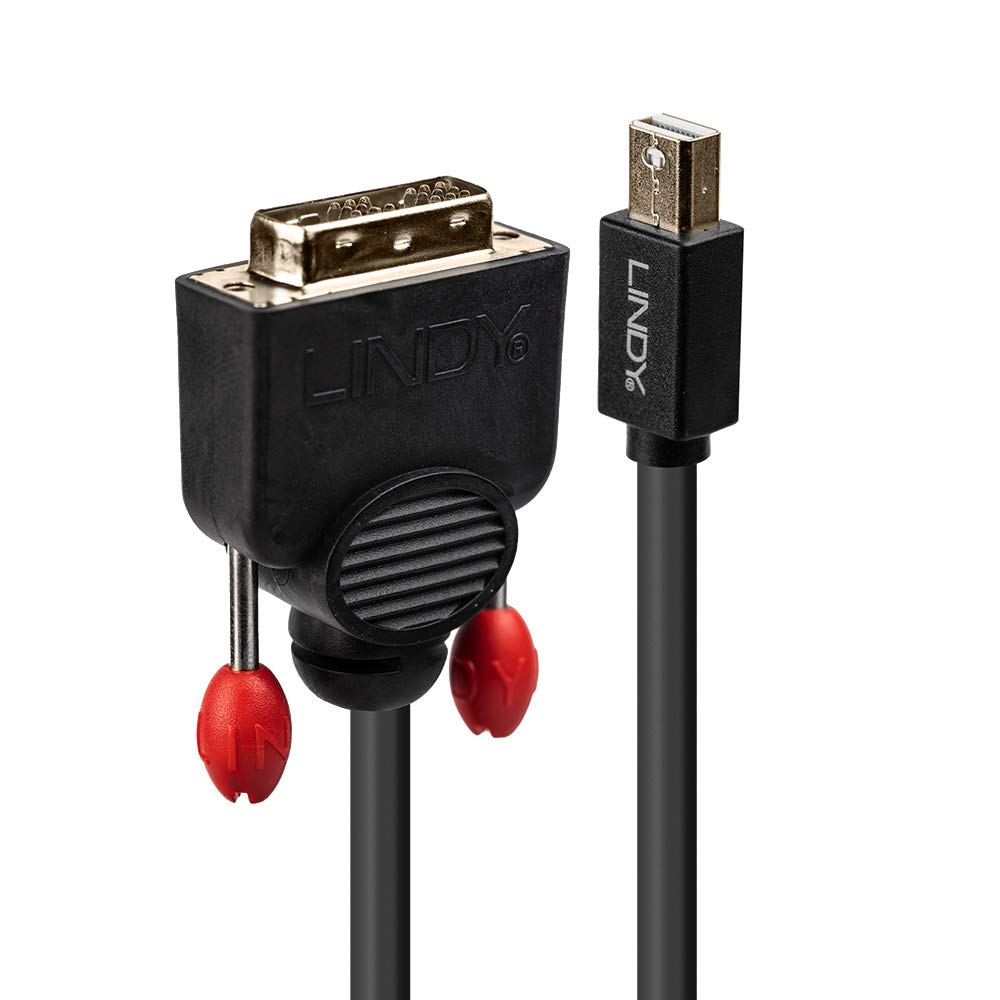 LINDY Mini DisplayPort to DVI-D Cable 3m black