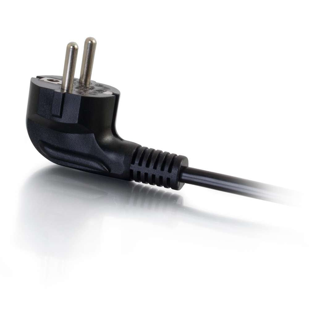 Cbl/2m CEE 7/7 to IEC 60320 C5 Pwr Cord