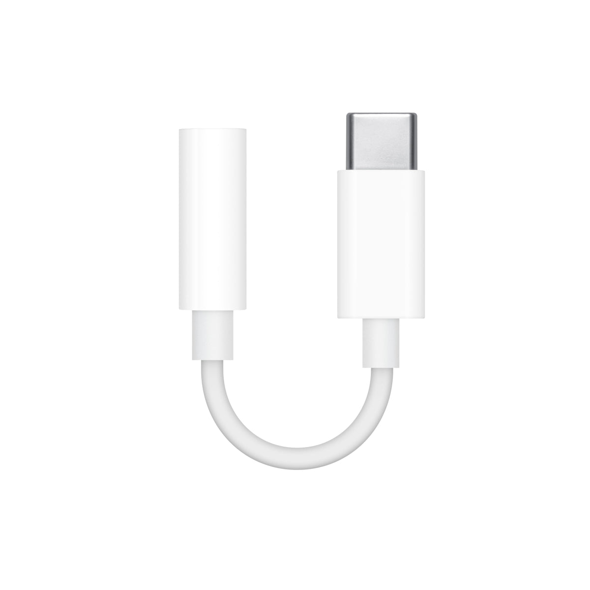 Apple MMX62 - Adaptateur d'origine Lightning vers Jack 3.5mm - Blanc (En Vrac)