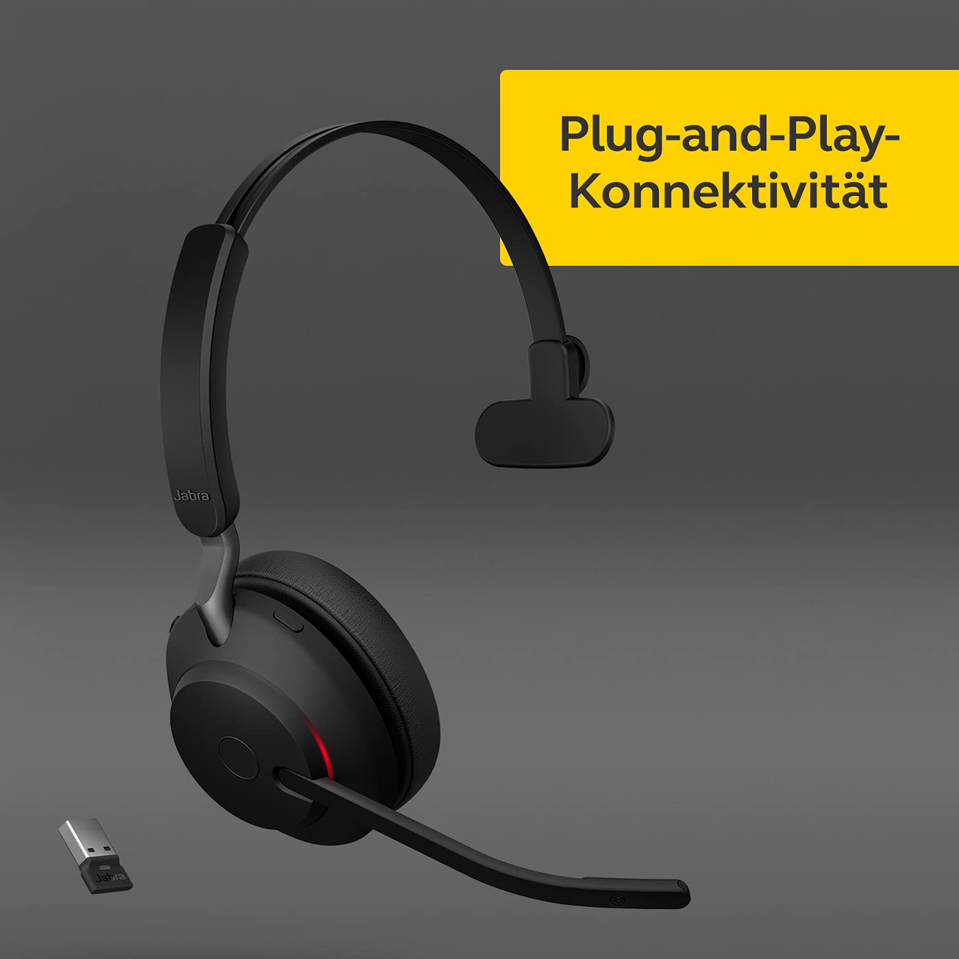 Jabra Evolve2 65 Headset UC Mono Black