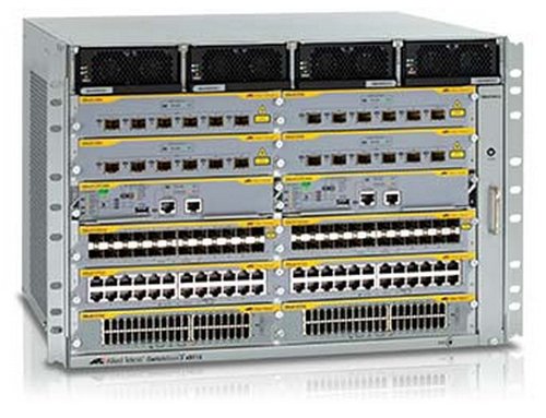 ALLIED Switchblade x8106 switch chassis 12 slot rack mount modular design Includes Fan tray